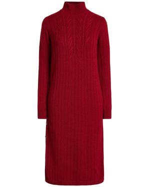 Agnona Robe Midi - Rouge