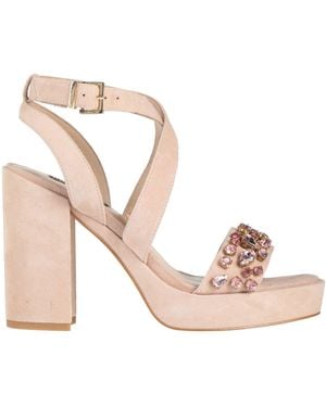 ERMANNO FIRENZE Blush Sandals Leather - Pink