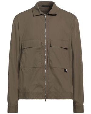 Low Brand Jacket Cotton, Polyamide, Elastane - Green
