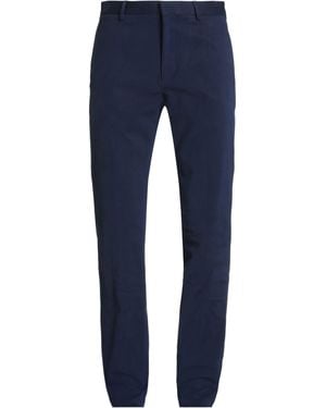 ZEGNA Trousers Cotton, Elastane - Blue