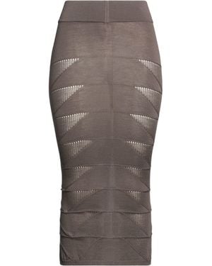Rick Owens Midi-Rock - Grau