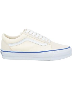 Vans Ivory Sneakers Leather, Textile Fibers - White