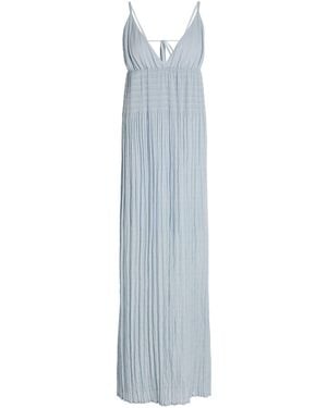 Tela Maxi Dress Polyester - Blue