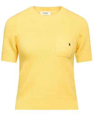 Sandro Sweater Wool - Yellow
