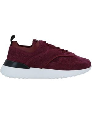 Tod's Perforated Trainers - Purple