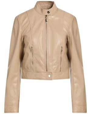 Liu Jo Jacket Lambskin - Natural