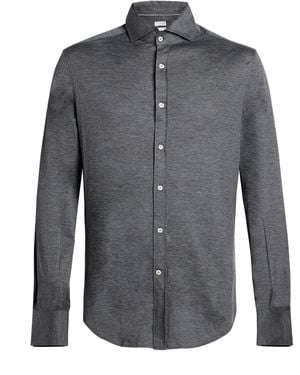 Brunello Cucinelli Shirt Silk, Cotton - Gray