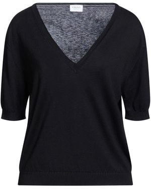 Cruna Sweater Silk, Cotton - Black