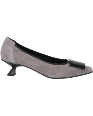 KARIDA Court Shoes Leather - Grey