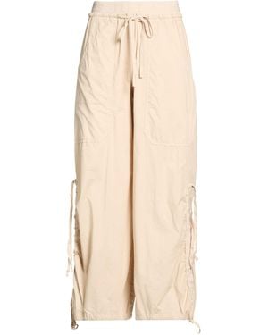 Deha Pants Cotton, Elastic Fibers - Natural