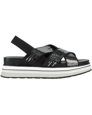 Liu Jo Sandals Textile Fibers - Black