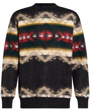 Junya Watanabe Sweater Wool, Nylon - Black