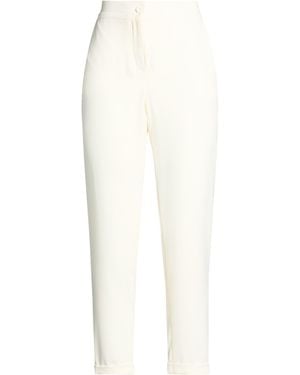 Diana Gallesi Pants Polyester, Elastane - White