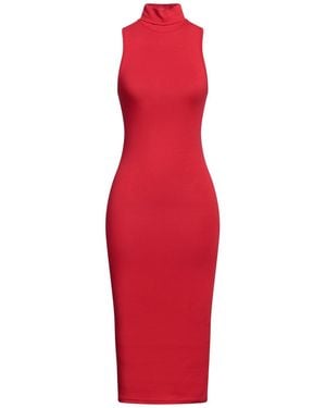 Mangano Midi Dress - Red