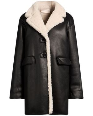 iBlues Shearling- & Kunstfell - Schwarz