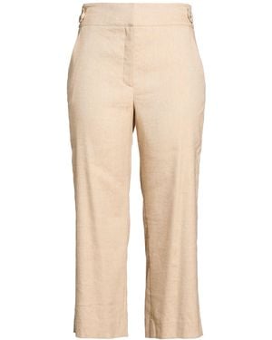 Veronica Beard Pants Linen, Polyester, Viscose, Elastane - Natural