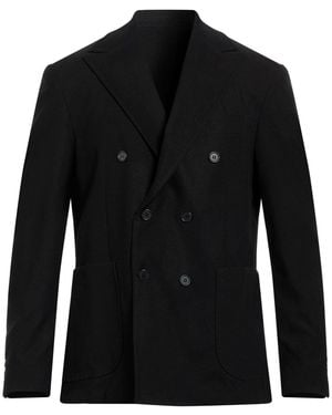 Alessandro Lamura Blazer Polyester, Viscose, Elastane - Black
