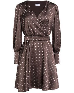 Marella Mini Dress Polyester - Brown