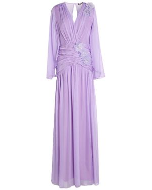 CAMILLA Lilac Maxi Dress Polyester - Purple