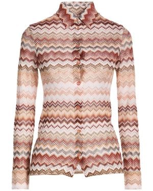 Missoni Shirt Polyamide, Elastane - Pink