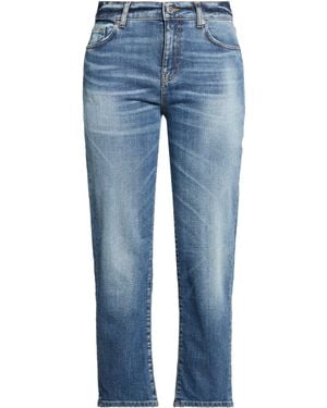 Department 5 Jeans Cotton, Rubber - Blue