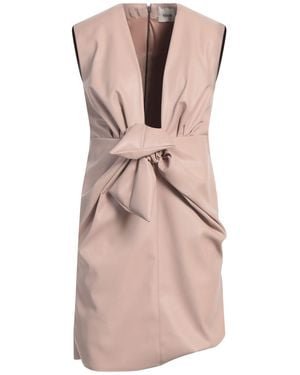 Dixie Blush Mini Dress Polyester, Polyurethane - Pink