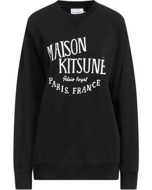 Maison Kitsuné Sweatshirt - Schwarz