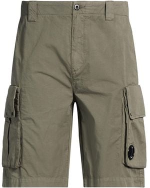 C.P. Company Military Shorts & Bermuda Shorts Cotton - Grey