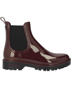 Verbenas Ankle Boots Rubber - Brown