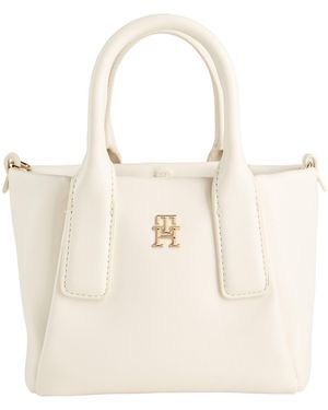 Tommy Hilfiger Ivory Handbag Polyurethane - Natural