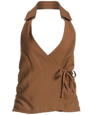 Dixie Top Viscose, Polyamide - Brown