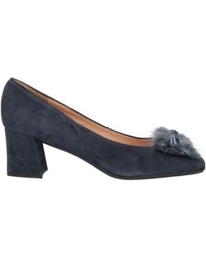 Status Midnight Court Shoes Leather - Blue