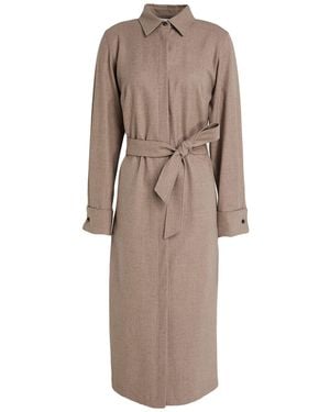 Max Mara Midi Dress Cashmere, Elastane - Natural