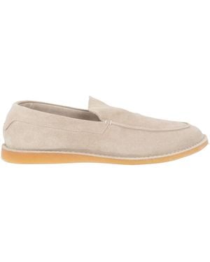 Eleventy Loafers Leather - Natural