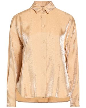 ARMANI EXCHANGE Shirt Viscose, Polyester - Natural