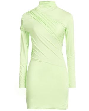 GAUGE81 Light Mini Dress Cupro, Elastane - Green