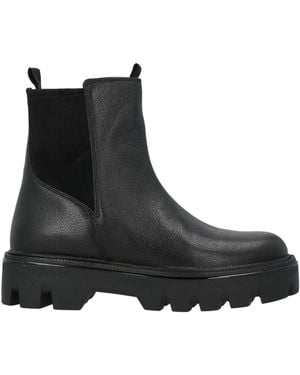 Rag & Bone Ankle Boots Leather, Textile Fibers - Black