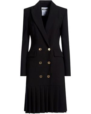 Moschino Midi Dress Polyester, Elastane - Black