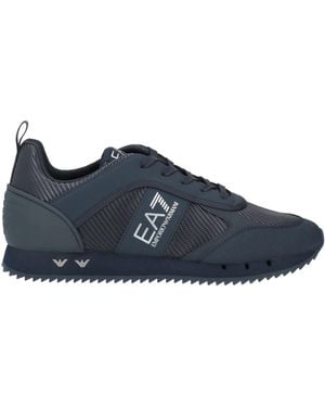EA7 Midnight Sneakers Textile Fibers - Blue
