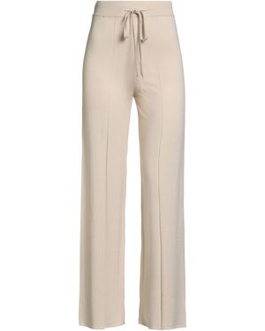 Kontatto Pants Viscose, Acrylic, Elastane - Natural