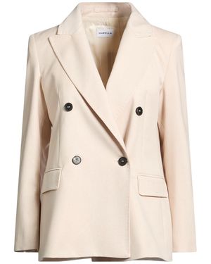 Marella Blush Blazer Polyester, Viscose, Elastane - Natural