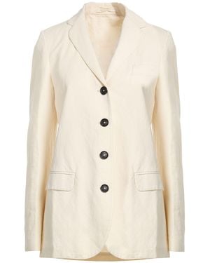 Massimo Alba Blazer Cotton, Linen - White