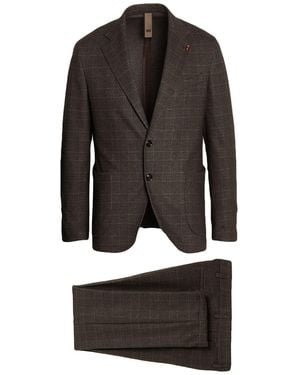 MULISH Dark Suit Polyester, Viscose, Elastane - Black