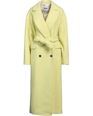 MSGM Coat - Yellow