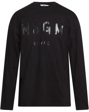 MSGM T-Shirts - Black