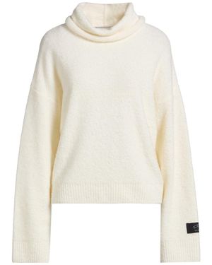 Iceberg Ivory Turtleneck Virgin Wool, Polyamide - White