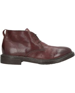 Moma Ankle Boots Leather - Brown