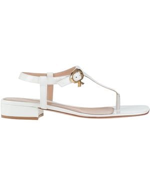 Gianvito Rossi Sandalias de dedo - Blanco