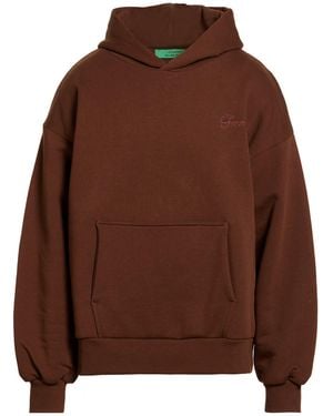 GARMENT WORKSHOP Sweatshirt Cotton - Brown