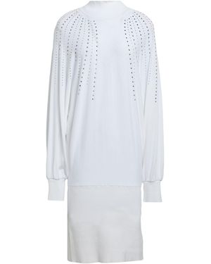 Aniye By Midi Dress Viscose, Polyester - White